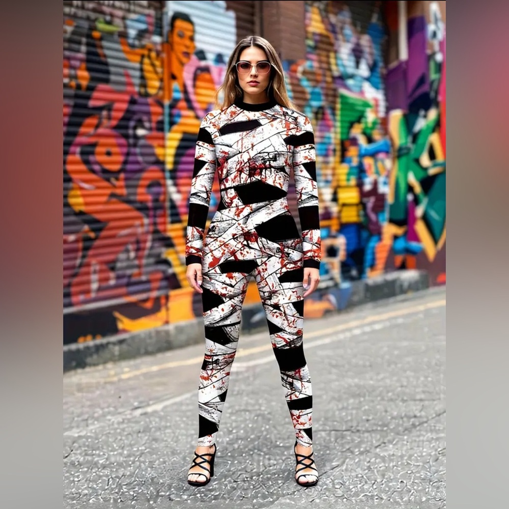 Halloween Mummy jumpsuit